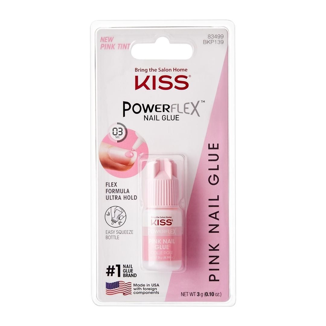 Foto Kiss PowerFlex Nail Glue Pink