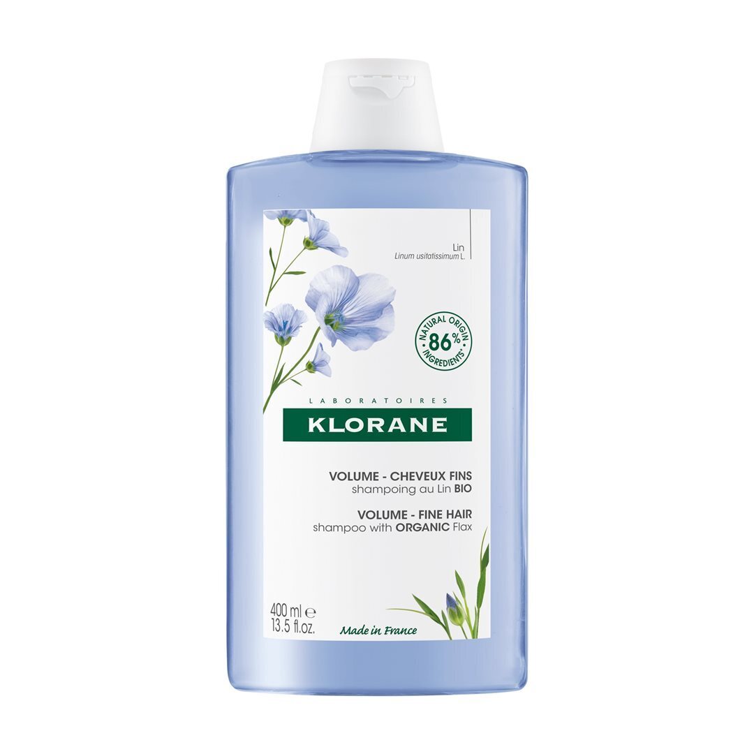 Foto Klorane Shampoo Leinen Bio Tube 400 ml