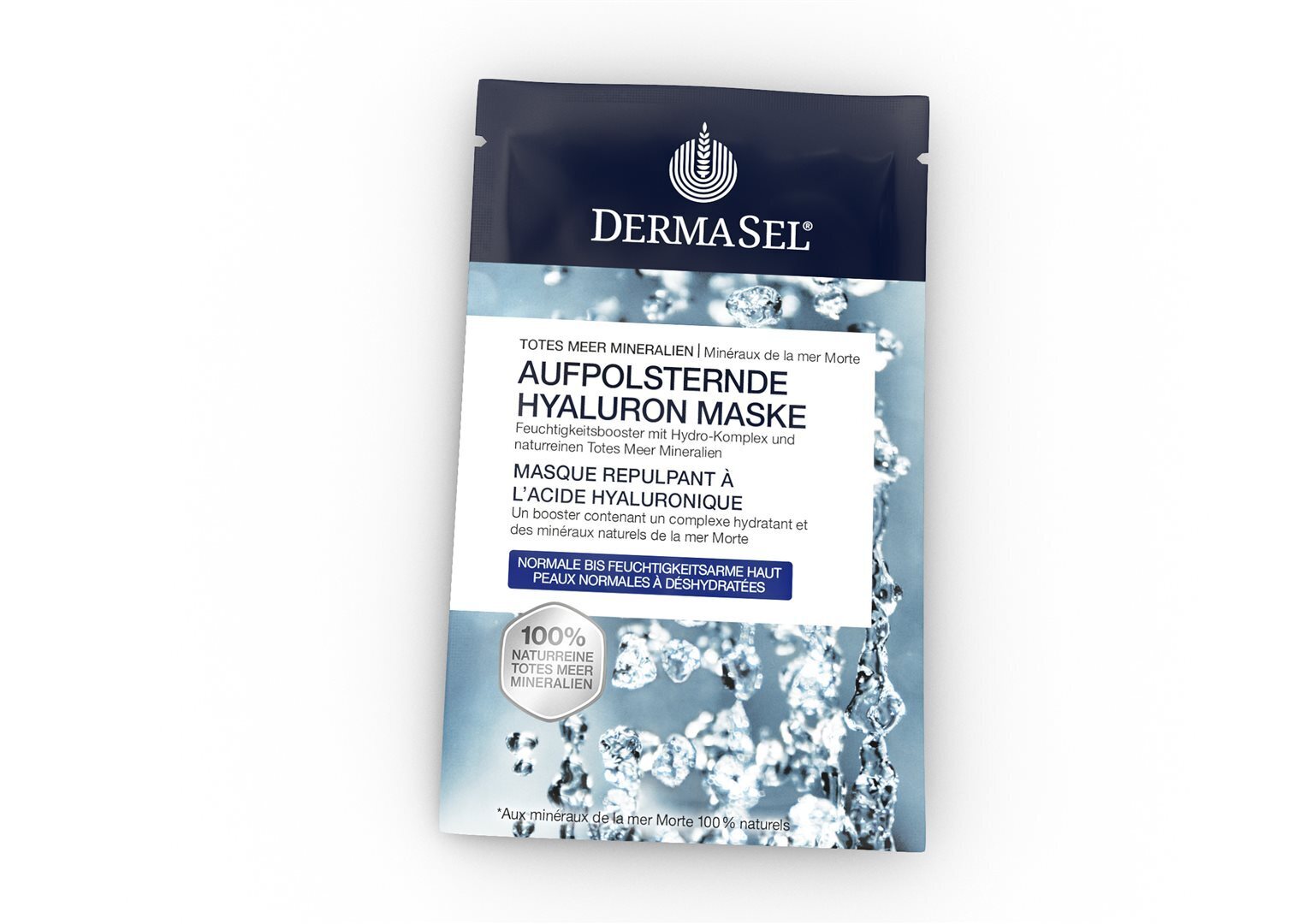 Foto DermaSel Maske Hyaluron Beutel 12 ml