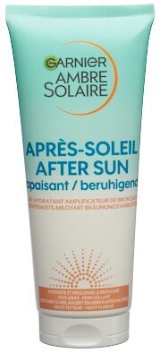 Foto Ambre Solaire Beruhigende After Sun Sanft Bräunende Feuchtigkeits-Milch Flasche 200 ml