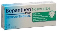 Foto Bepanthen MED Nasensalbe 50 mg/g 2 Tube 5 g
