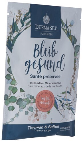 Foto DermaSel Kristallbad bleib gesund Beutel 60 g