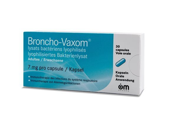 Foto Broncho-Vaxom Kapseln Erw 30 Stk